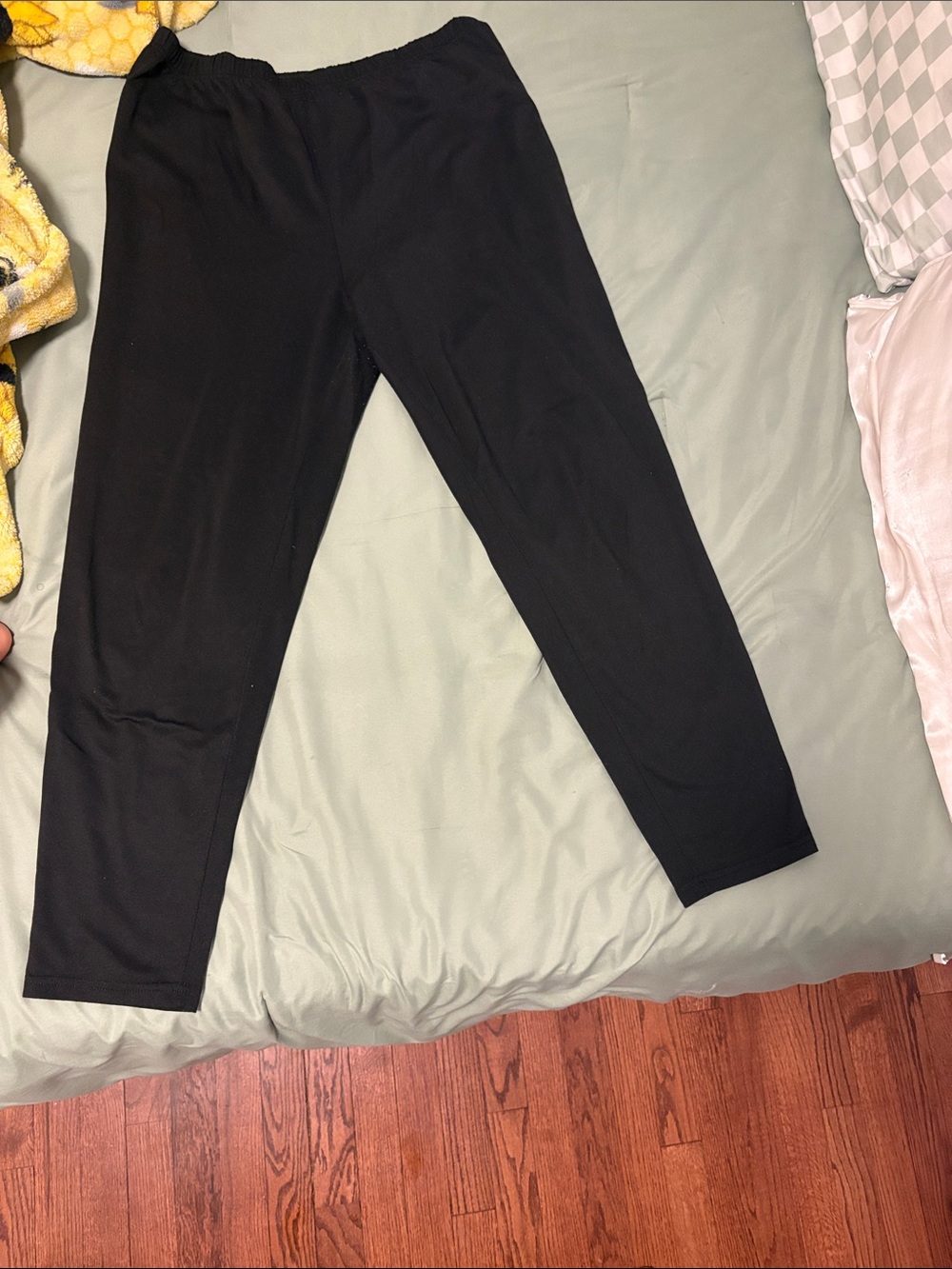 SHEIN Black Stretch High-Waist Leggings